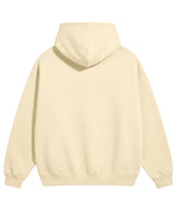 Cream Oversized Hoodie Back Design