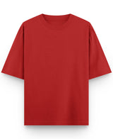 Red Oversized T-shirt Front Design