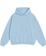 Sky Blue Oversized Hoodie Front Design